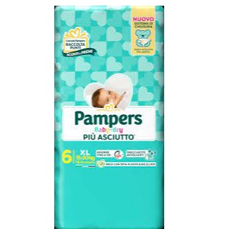 PAMPERS PANN DRY EXTRA LARGE X 13
