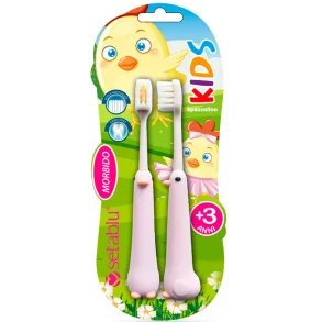 SETABLU SPAZZOLINO DENTI KIDS PAPERA 2 PZ