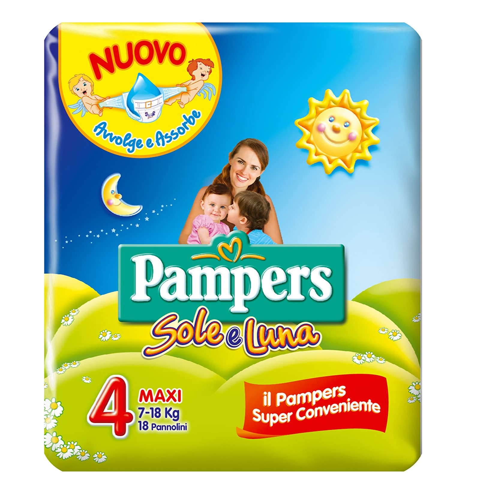 PAMPERS SOLE E LUNA MAXI