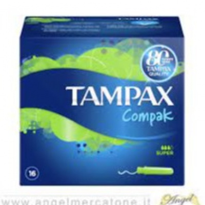 TAMPAX COMPAK X 16 SUPER 