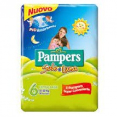 PAMPERS SOLE E LUNA EXTRA LARGE